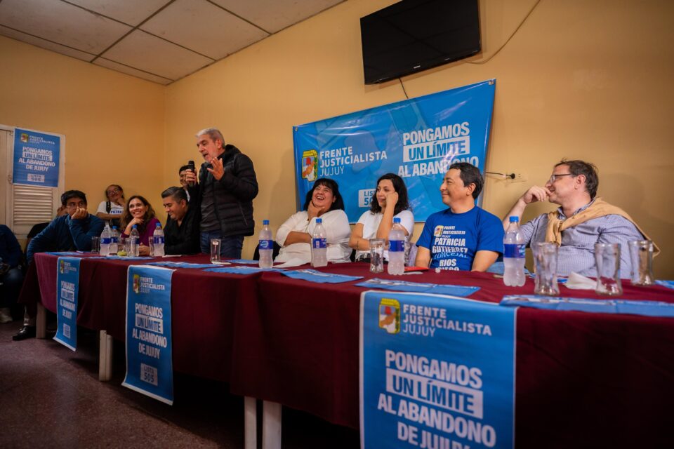 Frente Justicialista en Libertador: «Por un Jujuy que proteja a todos»