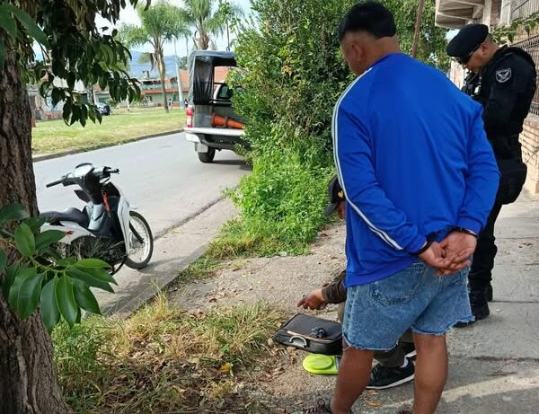 Atrapado con sustancias ilícitas en el barrio San Pedrito