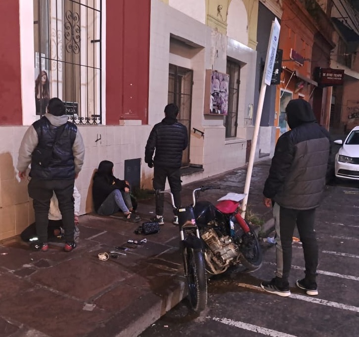 Tres personas con antecedentes delictivos fueron apresadas con motos robadas