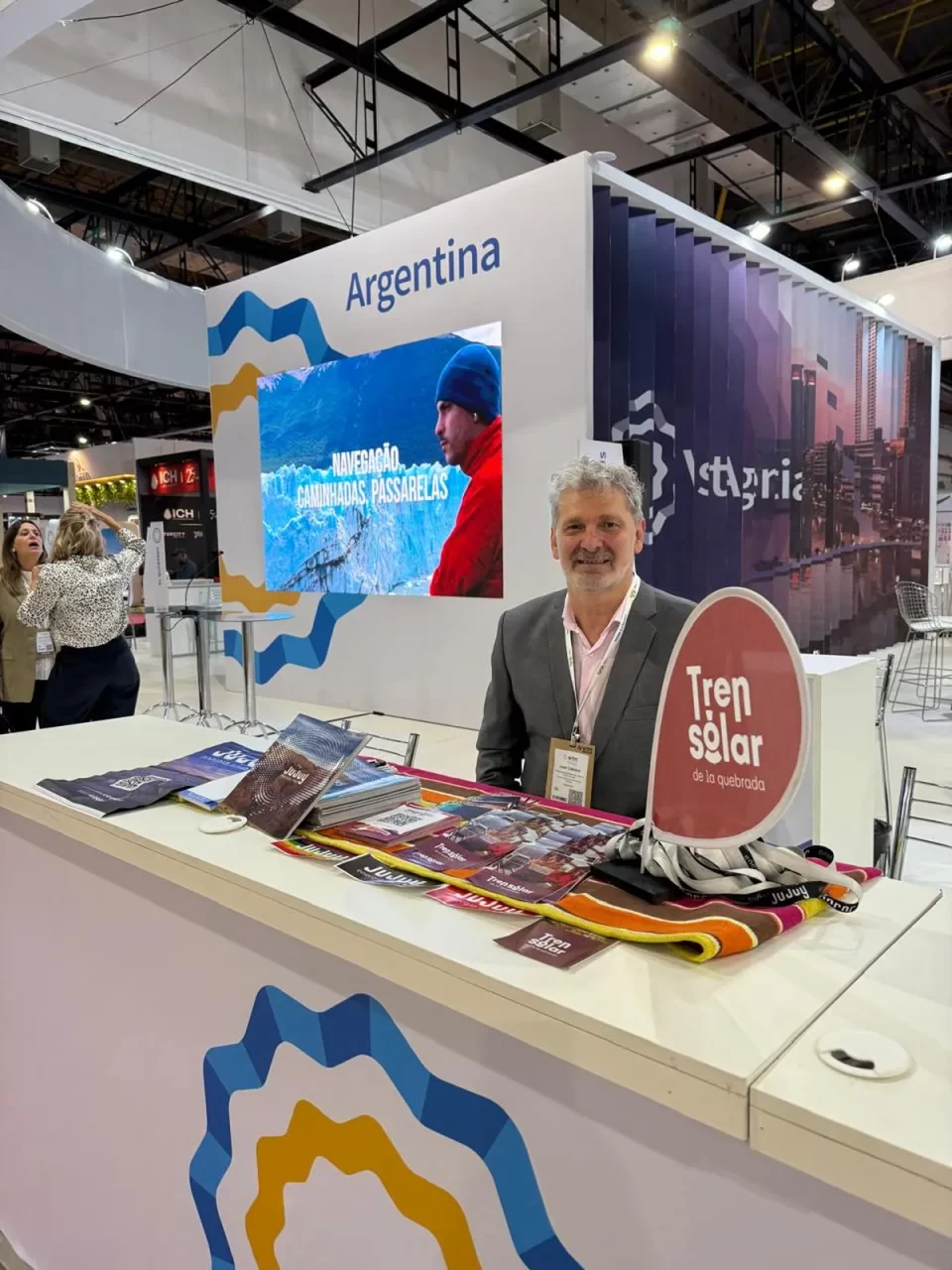 Jujuy mostró la experiencia del Tren Solar de la Quebrada en la feria World Travel Market de Brasil