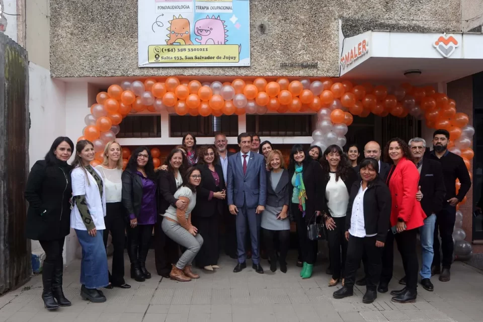 Sadir resaltó la inauguración de un centro de rehabilitación para niños y adolescentes