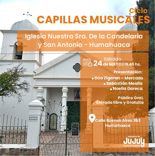 La Catedral de Humahuaca será escenario de una ofrenda de música clásica
