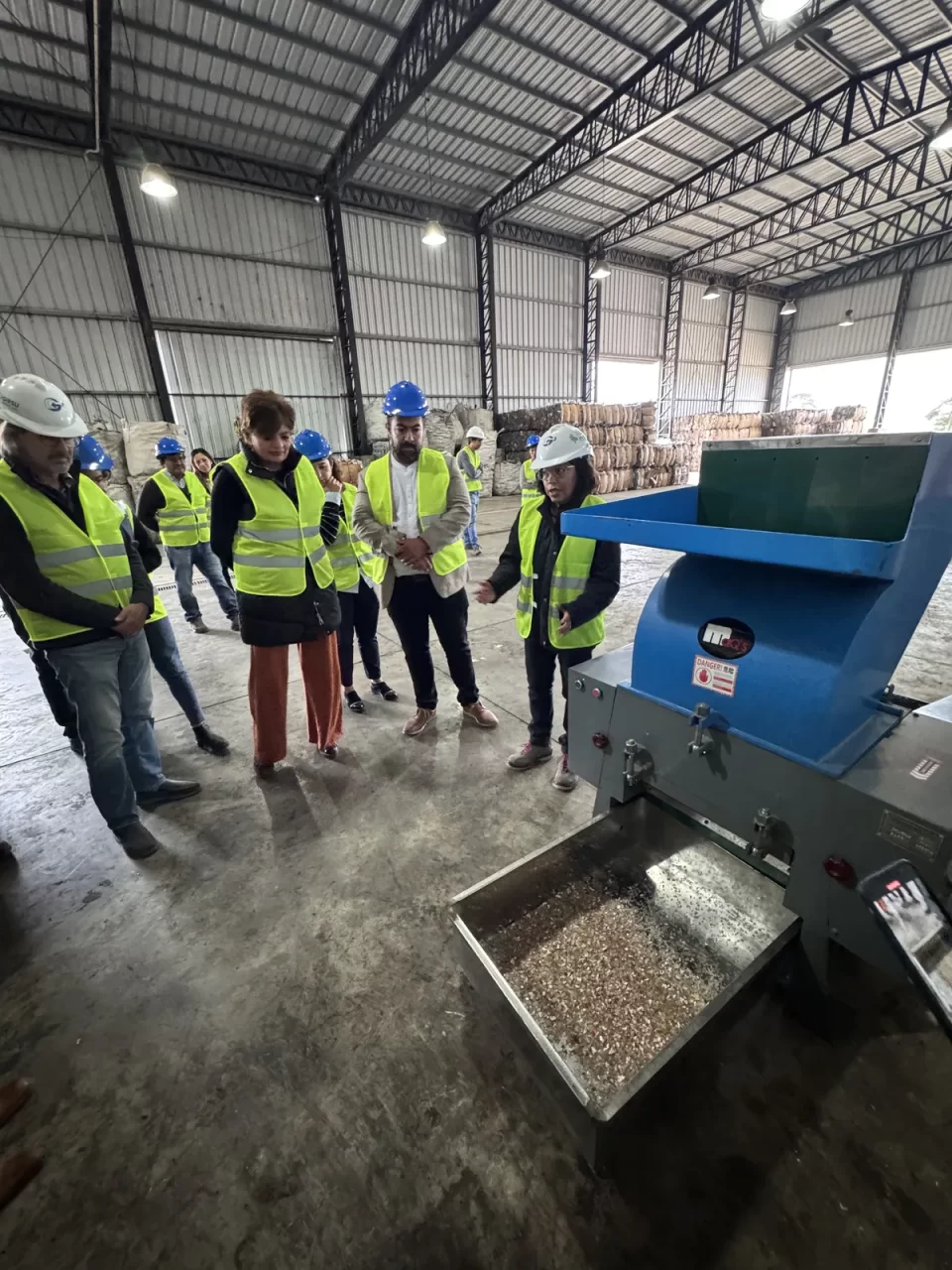 Una importante maquinaria para reciclar plásticos incorporó Jujuy