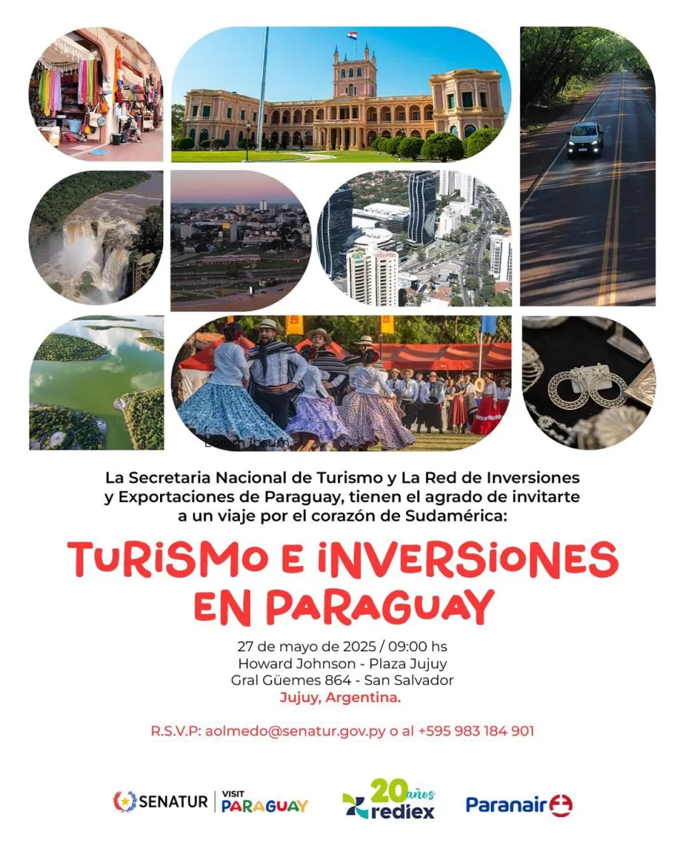 Colores, sabores y negocios: Paraguay desembarca en Jujuy con una propuesta imperdible