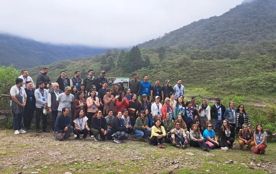 Representantes de todo el país contemplaron la riqueza del Parque Provincial Potrero de Yala