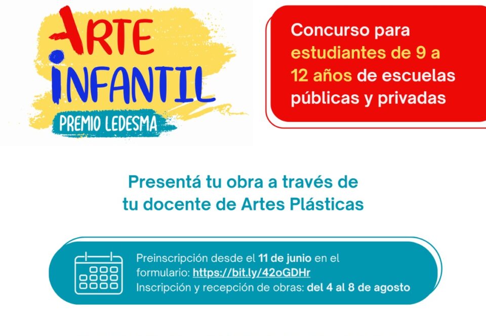 Lanzamiento del Concurso del Premio Ledesma de Arte Infantil 2025  