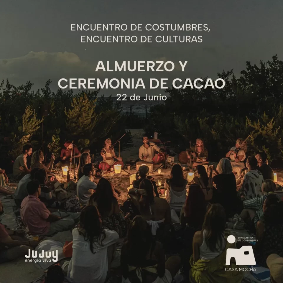 Encuentro de culturas en Huacalera: almuerzo libanés y ceremonia de cacao