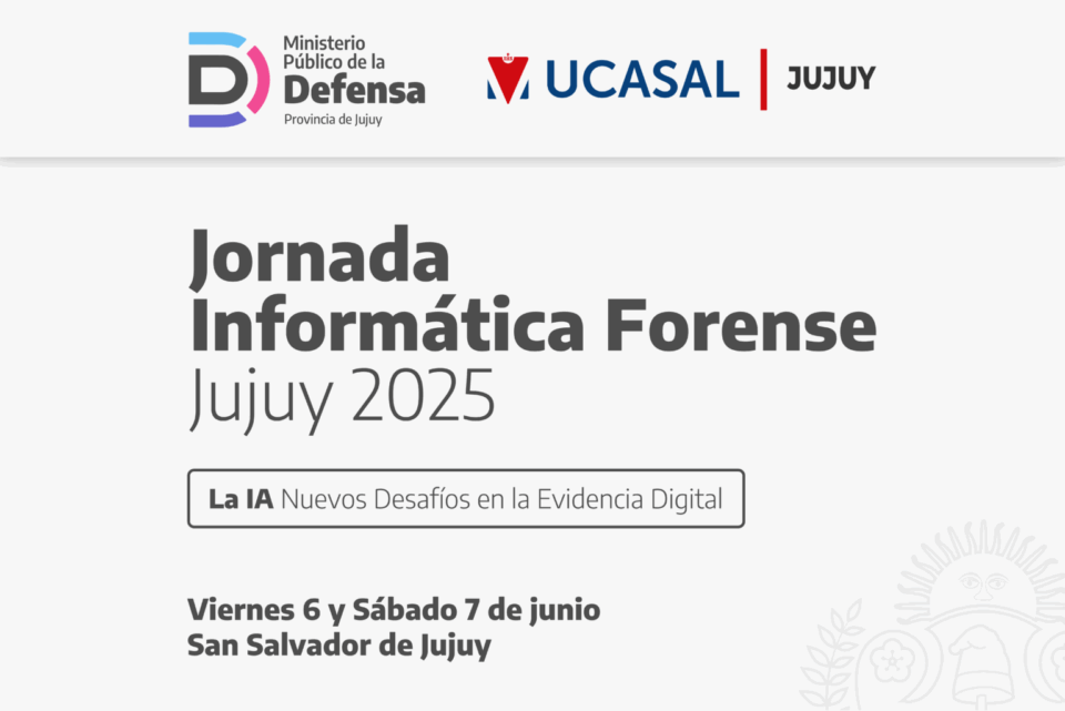 Jornadas de informática forense La Inteligencia Artificial y sus desafíos en la evidencia digital