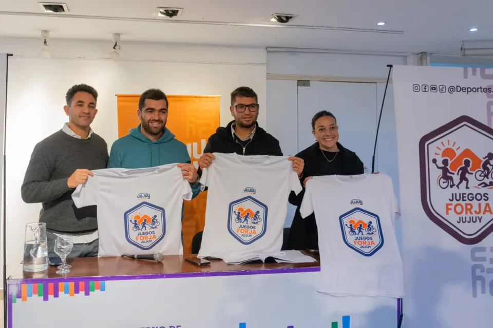Lanzaron los Juegos Forja 2025: En Jujuy se competirá en más de 40 disciplinas