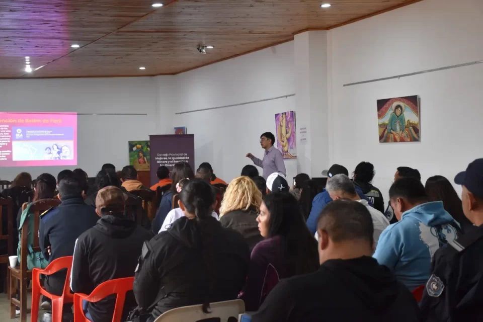 Inició la formación sobre Ley Micaela en Libertador General San Martín