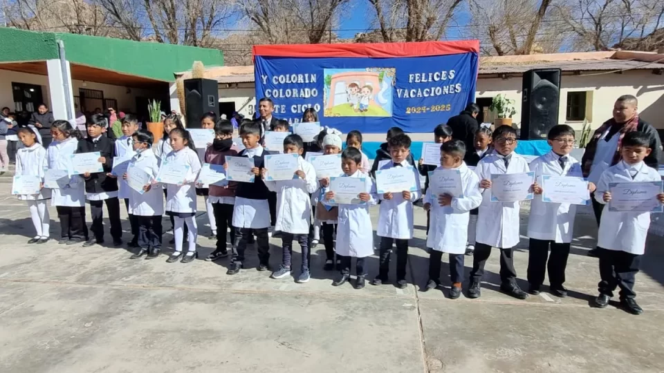 Finalizó el ciclo lectivo en escuelas de Susques