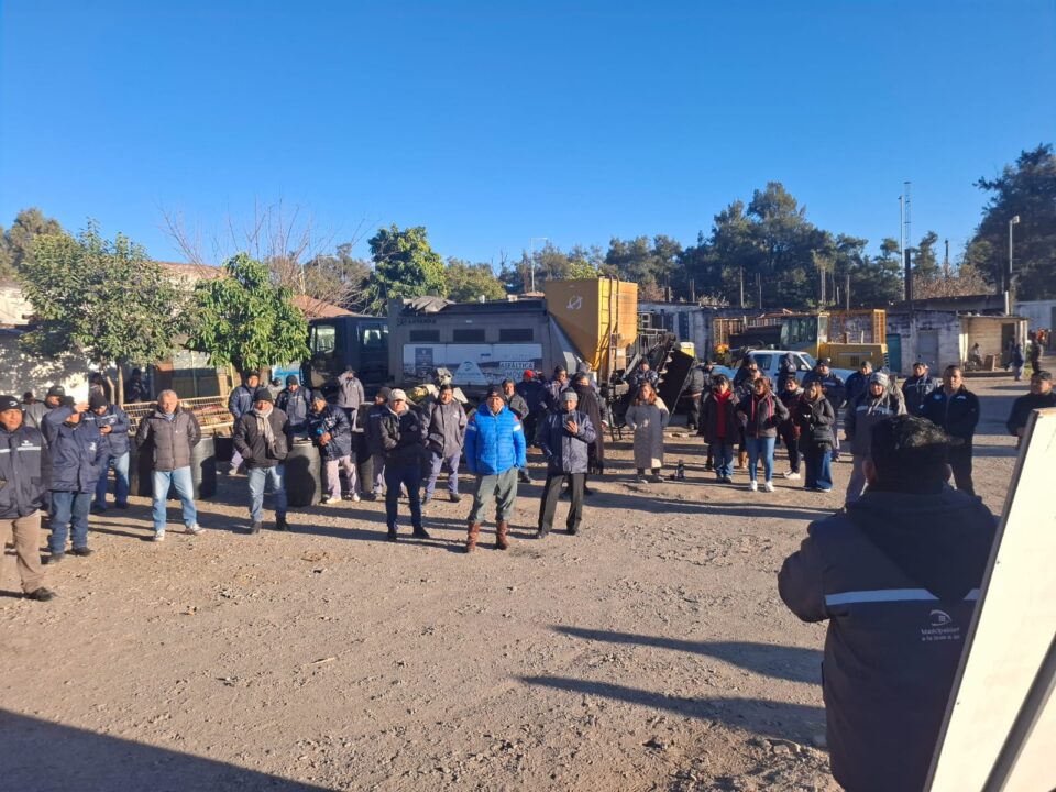 Jornada de lucha y paro de trabajadores municipales de Jujuy