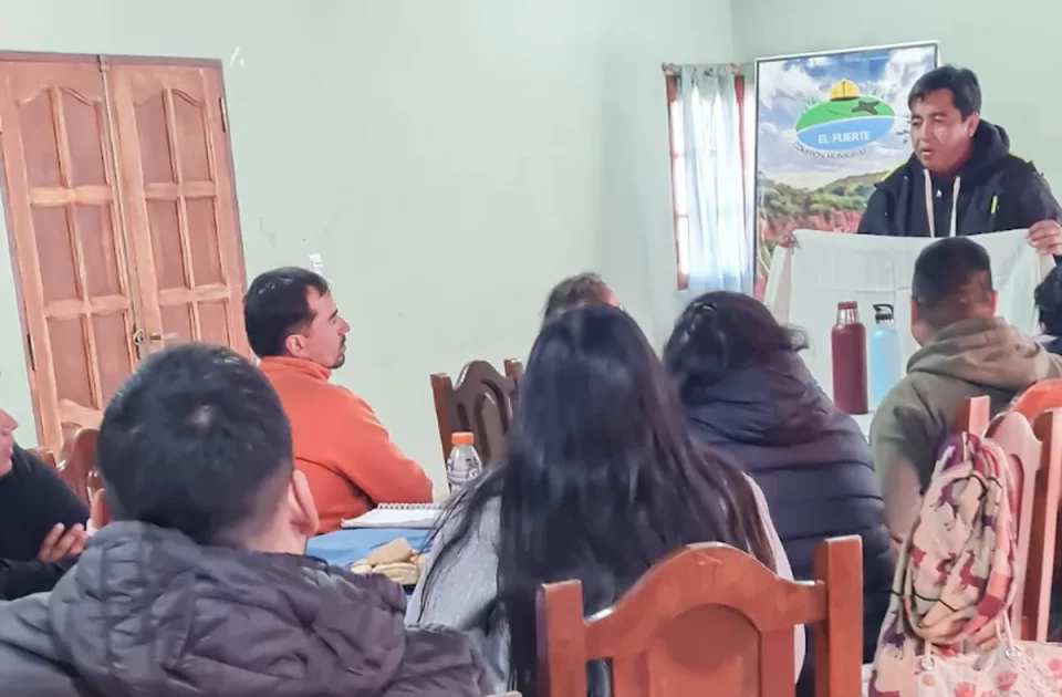 Taller formativo para emprendedores de El Fuerte