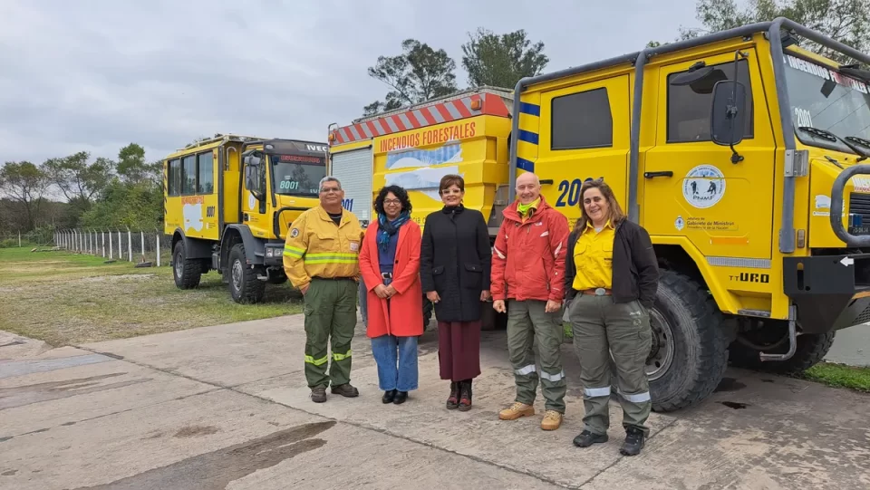 Planifican tareas por la temporada alta de incendios forestales