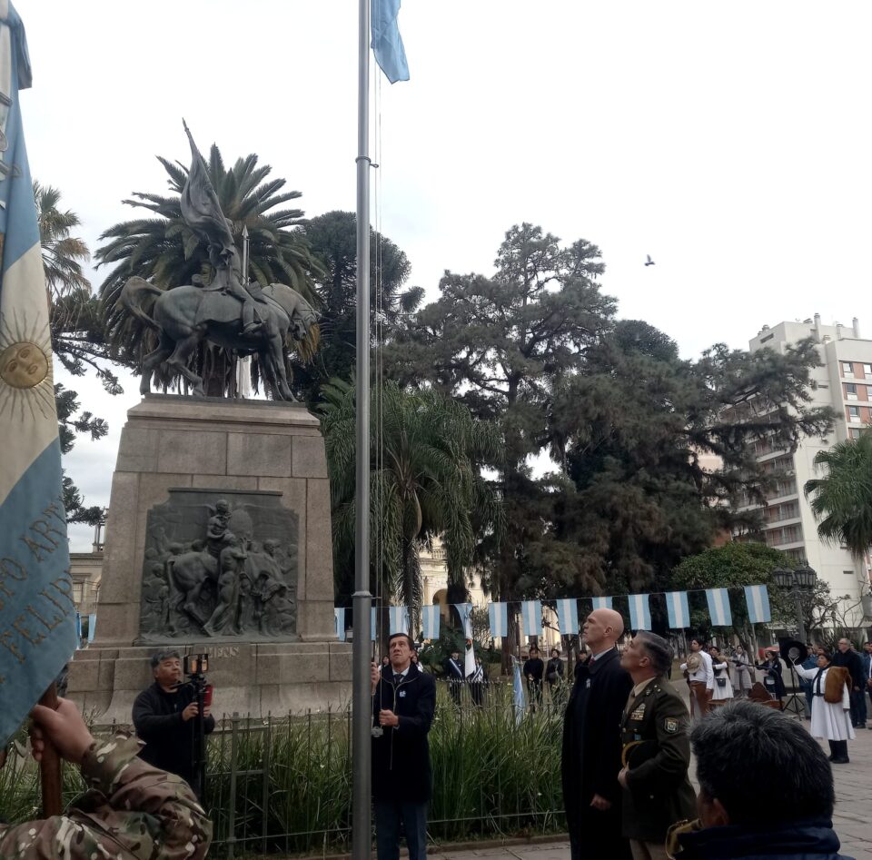 Sadir y Jorge encabezan los actos en conmemoración del Éxodo jujeño