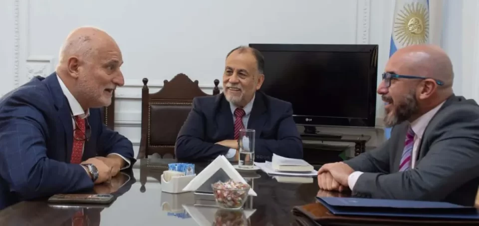 Álvarez García recibió a Alberto Biglieri, prestigioso especialista en Derecho Administrativo