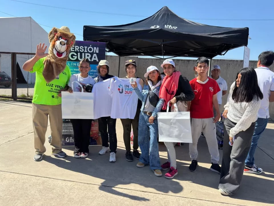En la Pintada Estudiantil, Inprojuy difundió información sobre juego responsable