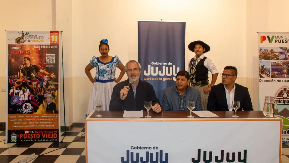 Se viene el 4° Festival del Cemento y el Folclore en Puesto Viejo
