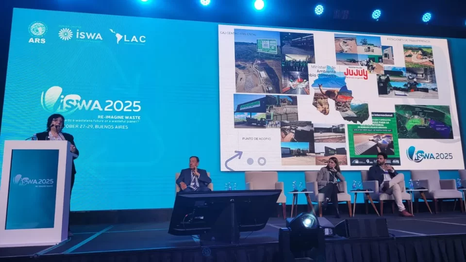 Jujuy participó del Congreso Mundial sobre gestión de residuos y economía circular