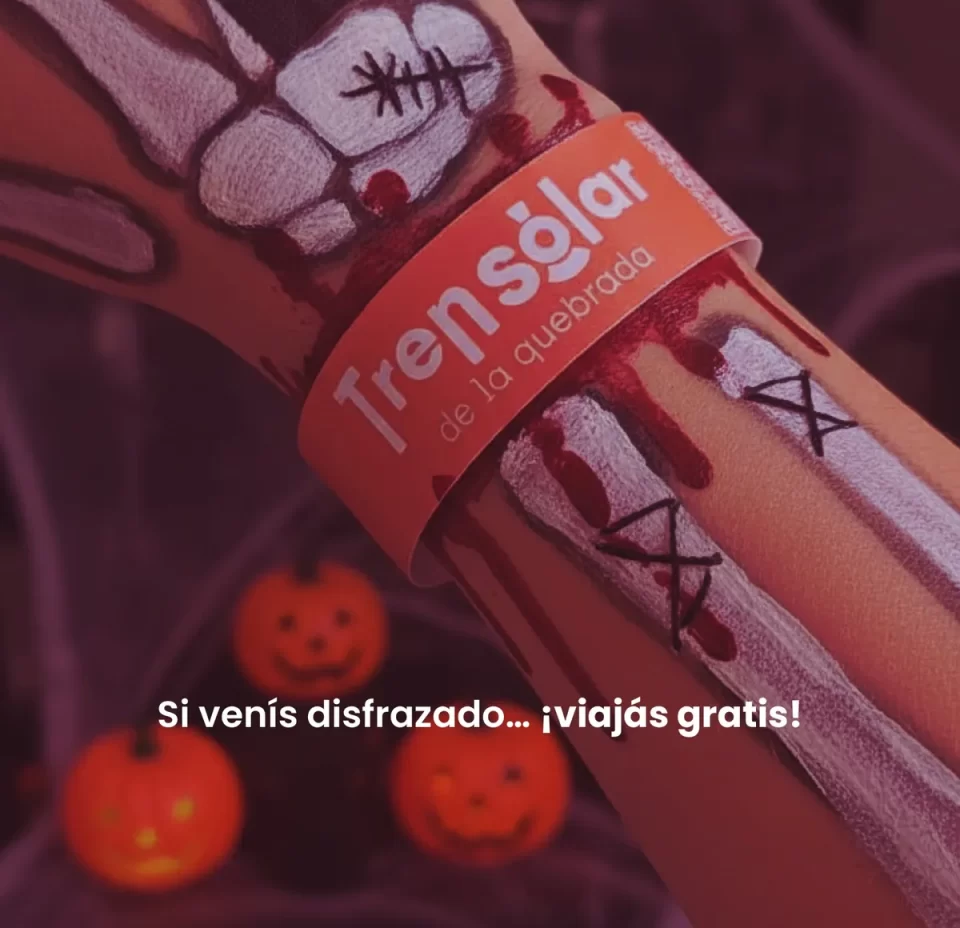 El Tren Solar de la Quebrada celebra Halloween con una propuesta para toda la familia