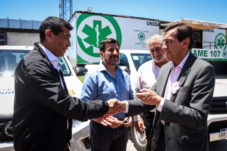 Nuevos móviles del SAME para reforzar la atención sanitaria en Jujuy