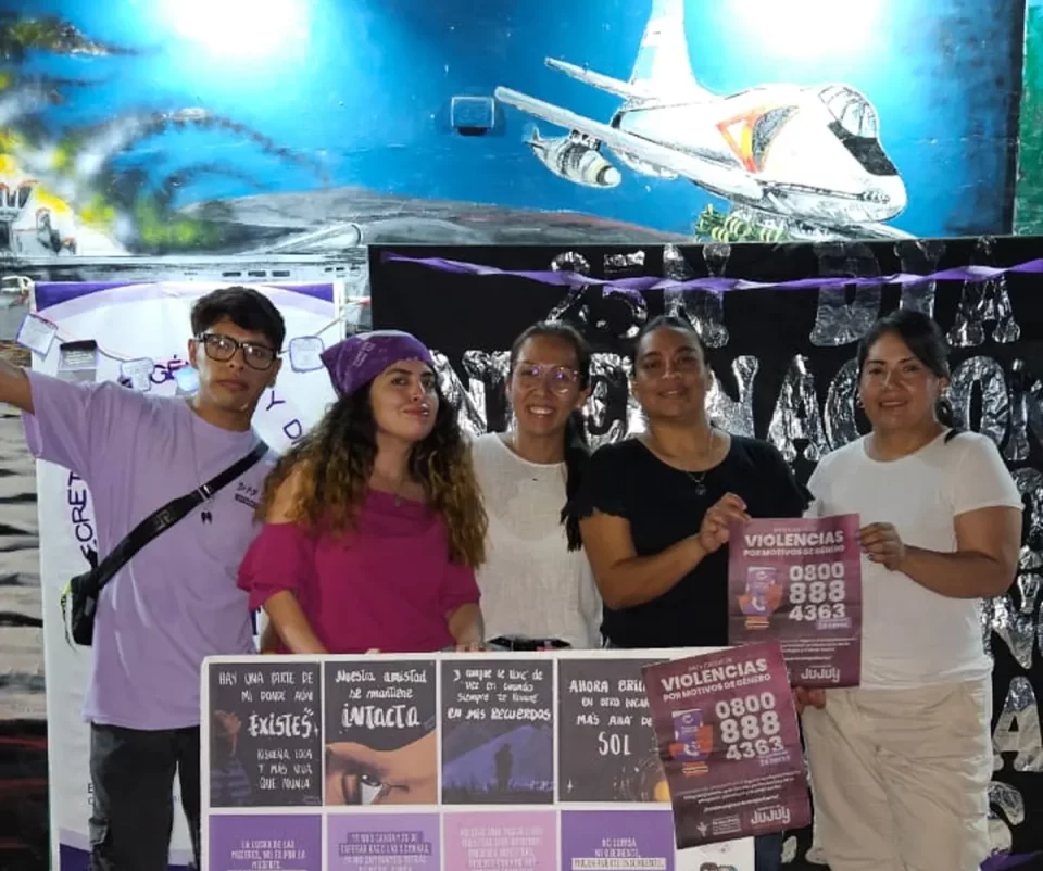 Jornada comunitaria para visualizar el #25N en El Piquete