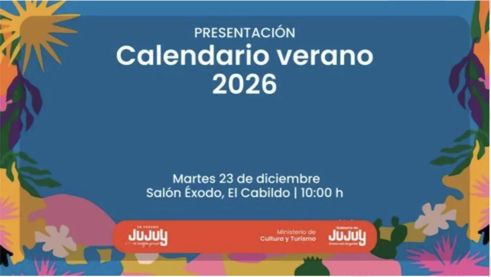 Se presenta el Calendario Verano 2026