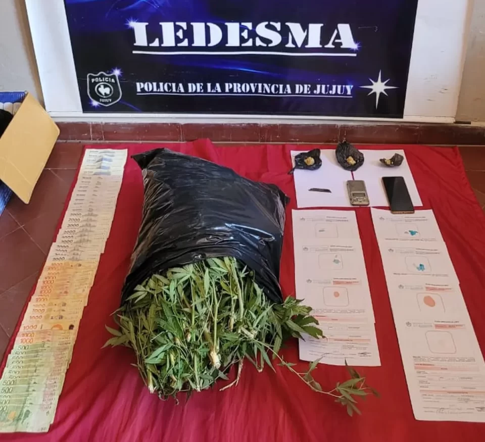 Ledesma: 11 detenidos, armas y secuestro millonario en operativos contra el narcomenudeo
