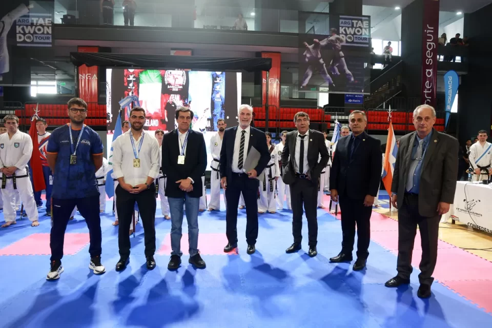 Sadir, en el cierre del Campeonato Nacional Taekwon-do ITF