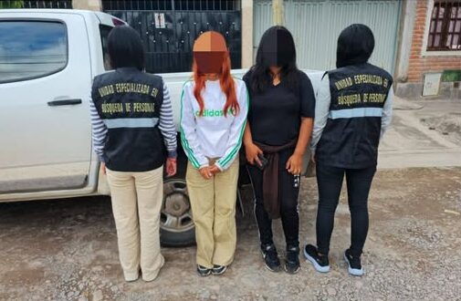 La Policía logró ubicar sanas y salvas a dos menores buscadas en Perico