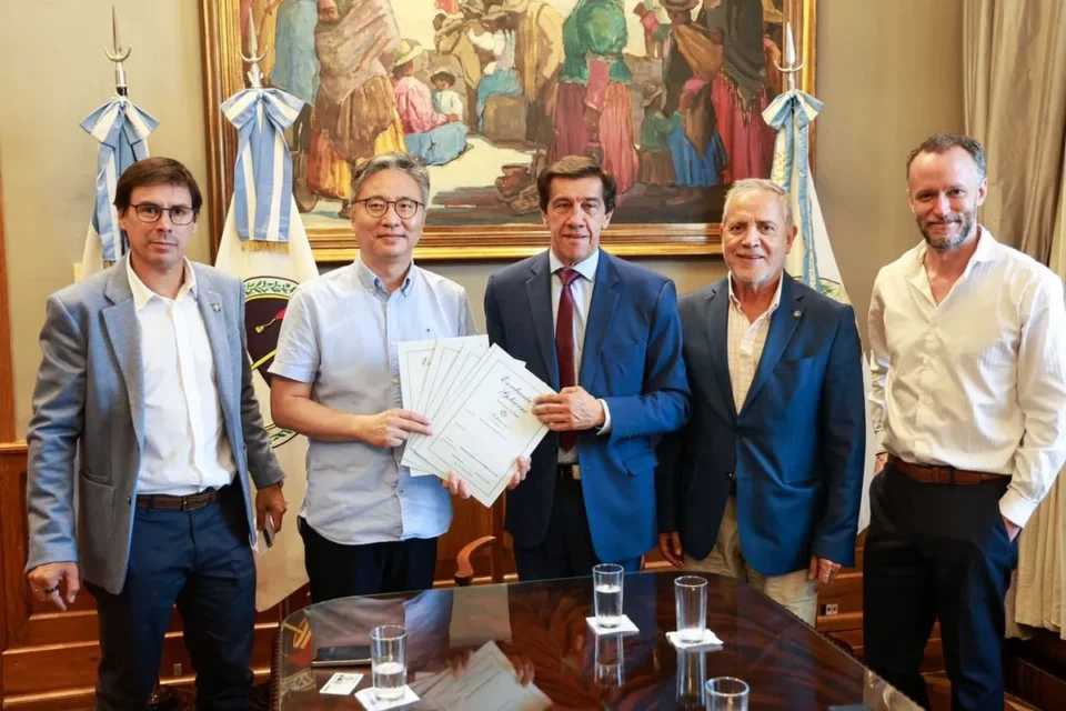 Sadir entregó el certificado de Crédito Fiscal a la empresa Tsingshan South América