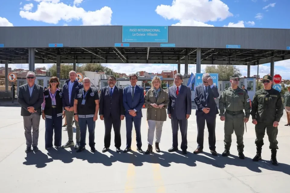 Inauguraron obras de modernización tecnológica del puente internacional de La Quiaca