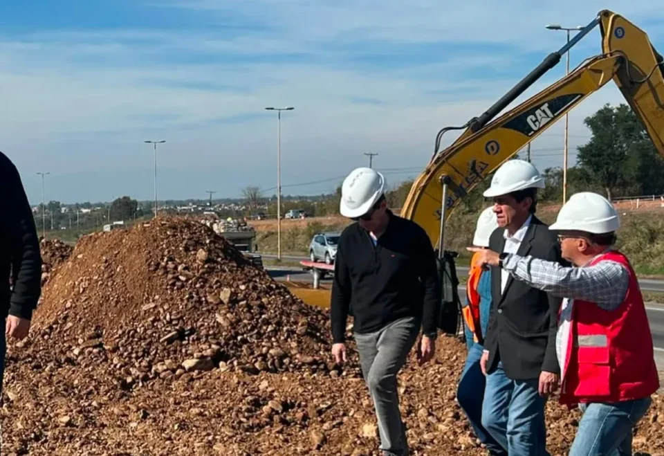 Avanzan trabajos del nuevo puente sobre la Ruta Nacional 66